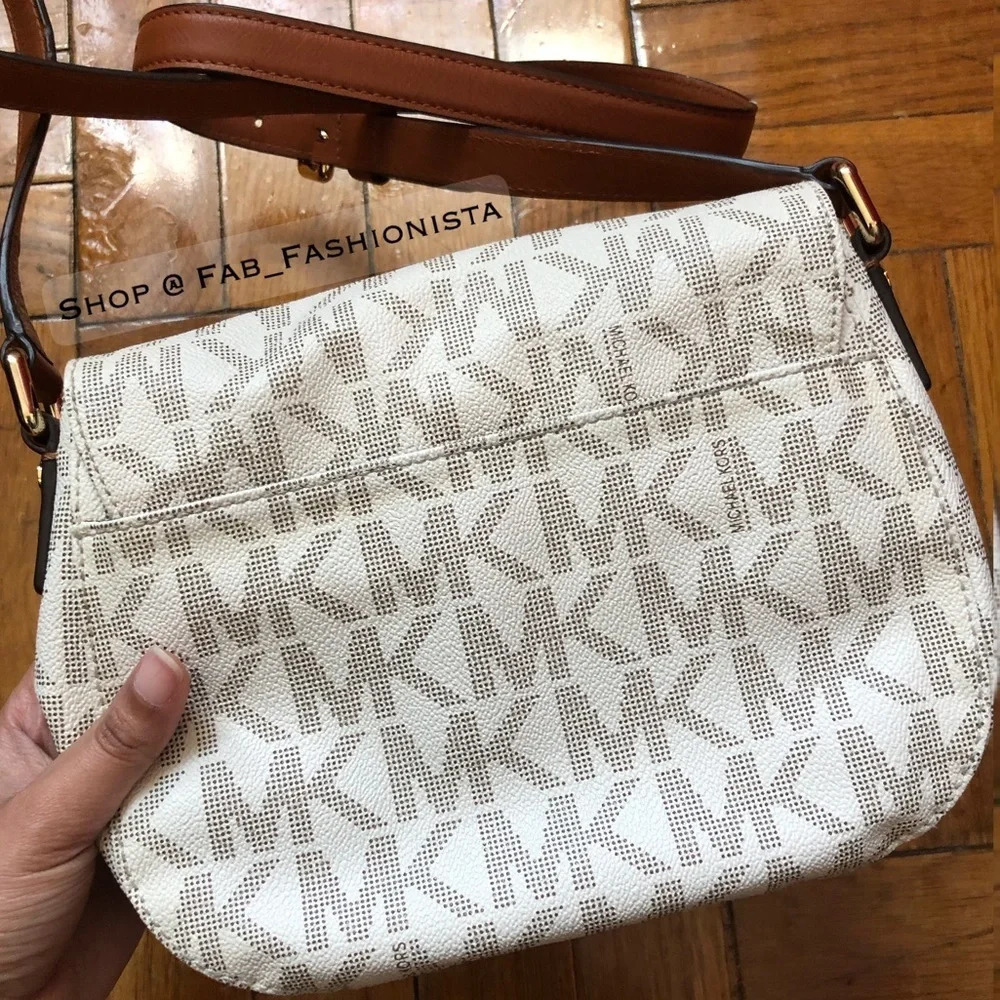 Michael Kors Leather Crossbody Bag - Picture 8 of 17